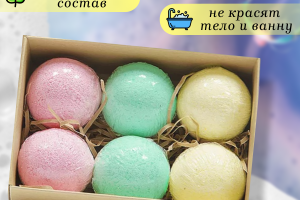 Инфографика "Бомбочки для ванн"