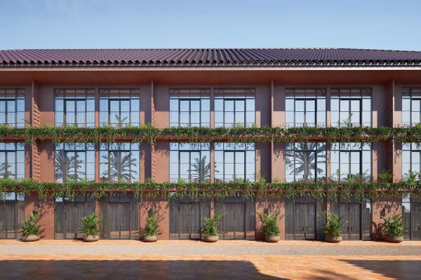 Визуализация экстерьера гостиницы на Бали