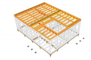 Проект каркасного дома