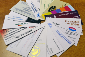 Дизайн визитных карточек