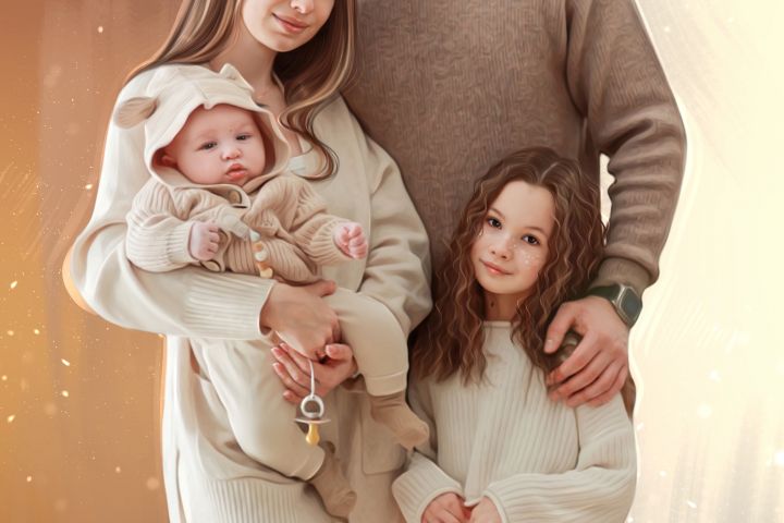 Портрет в стиле Дрим арт - 5515020