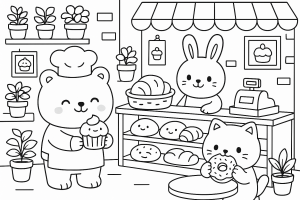 Иллюстрации для раскраски