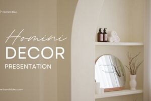 Brown and Beige Simple Minimalist Elegant Home Decor Presentatio