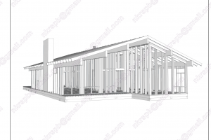 Каркасный дом. Раздел АС (фрагменты)