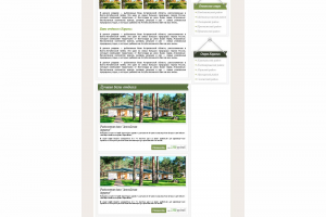 Разработка интернет сайта. Прорисовка макета.