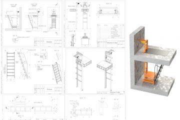 Проект электрического подъемника в гараж, подсобку
