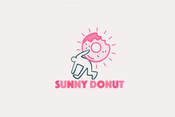 Фирменный стиль и визуализация для компании Sunny Donut