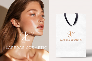 LAREDAS COSMETIC логотип и фирменный стиль для салона красоты (Германия)