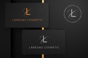 LAREDAS COSMETIC логотип и фирменный стиль для салона красоты (Германия)
