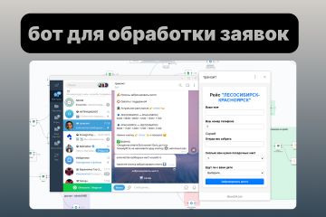 телеграм бот для обработки заявок