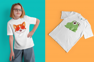 Разработка серии принтов для детской одежды