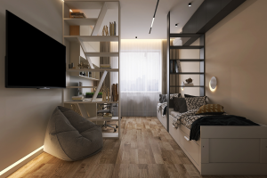 Дизайн интерьера детской комнаты для двух мальчиков