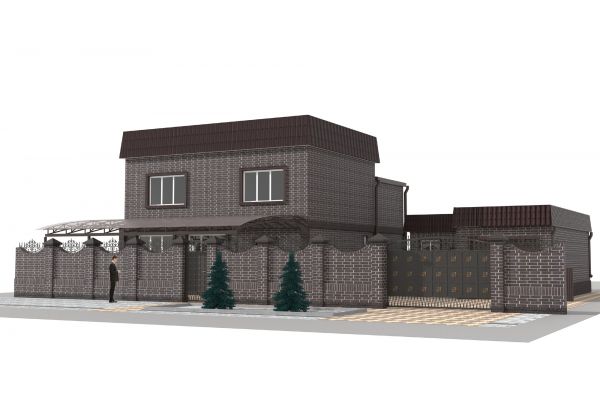 Фасад жилого дома