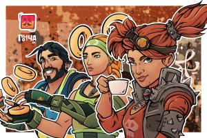 Разработка иллюстрации для стены кафе