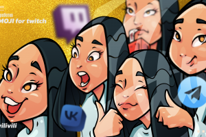 Стикеры и эмодзи для livilivili