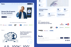 Сайт для продажи AI-ботов в Австрии