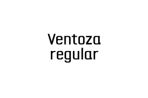 Личный шрифт Ventoza Regular