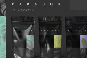 Фирменный стиль кофе Paradox
