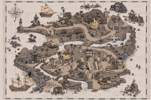 "Карта Затерянного острова"