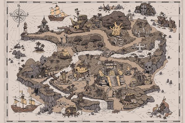 "Карта Затерянного острова"