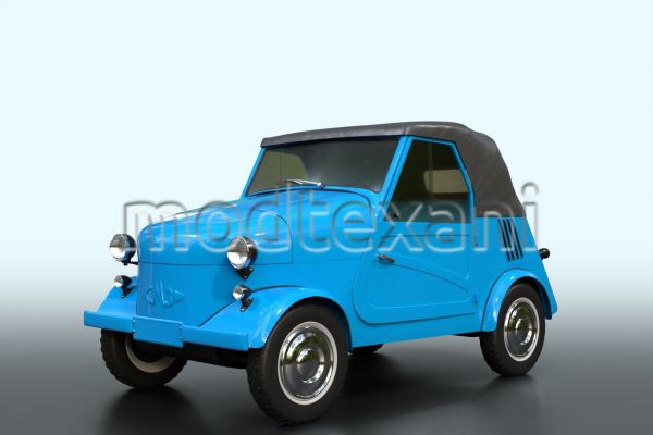 Модель автомобиля "СМЗ-с3а"