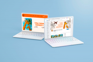 Ребрендинг фирменного стиля, оформление группы в ВК и верстка сайта для туристической компании "Куда приводят мечты"