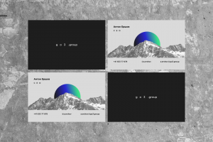 Фирменный стиль для IT компании Go3.group