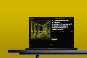 Сайт под ключ для команды мастеров по монтажу мебели идверей. Разработан в Taptop.