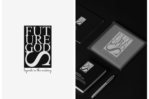 Futuregods — логотип для Московской фотостудии