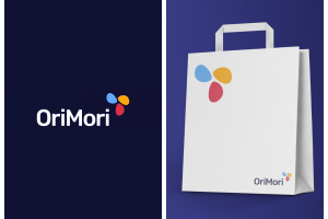 OriMori — логотип для компании производителя товаров для детей