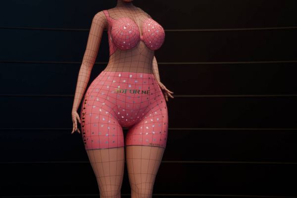 3D персонаж в полном цикле для ios/android