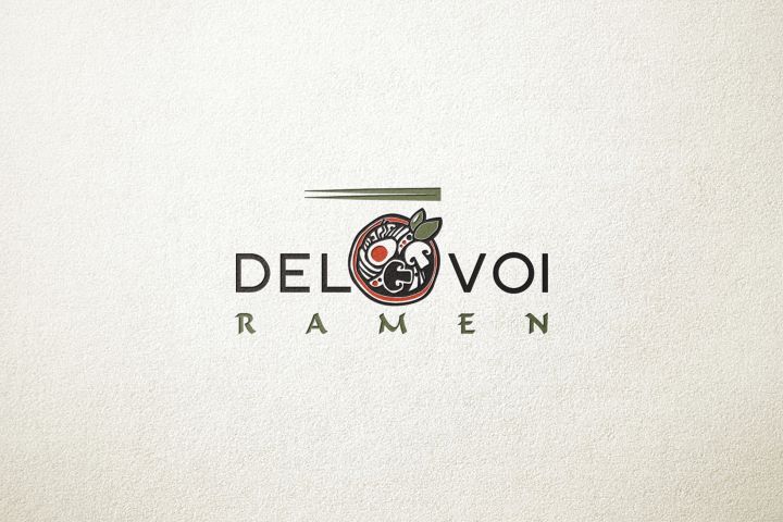 Логотип со знаком вписанным в название - 5524479