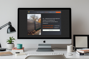 Сайт для завода по производству металлического штакетника и профлиста