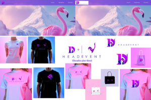 Создать логотип агентства Headevent