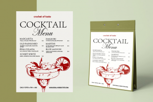 Дизайн меню