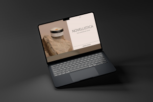 Интернет-магазин (концепт) для бренда свечей ручной работы Novellistica (учебный проект)