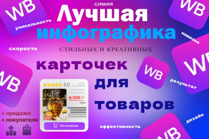 изготовление карточек товара для WILDBERRIES - 5526631