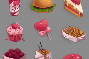 "Розовая" еда