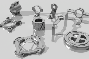 High-poly детали, созданные на станке ЧПУ