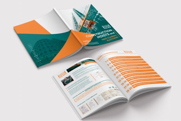 Разработка каталога для продажи грузоподъёмной техники