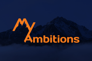 MyAmbitions | logo for a sportswear brand