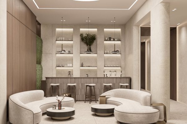 Визуализации и дизайн интерьера спа центра