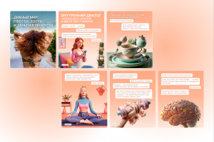 Пост-карусель, блог медицина+психология