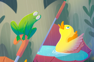 Иллюстрация "дождь"