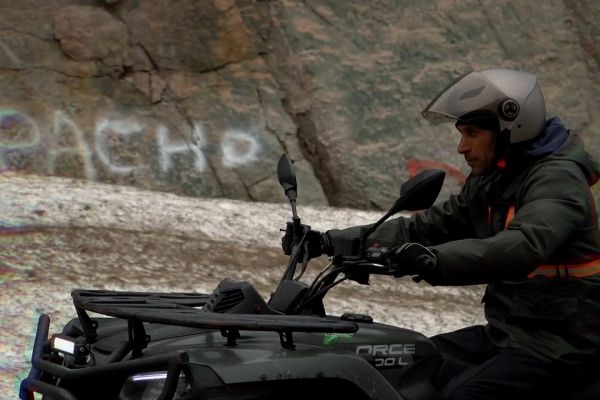 Реклама квадроциклов в Териберке