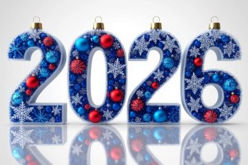 Новогодняя нейро цифра 2026