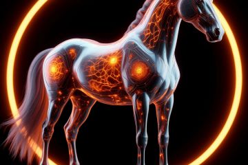 Изображение нейро-лошади