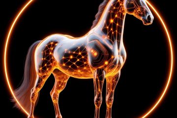 Изображение нейро-лошади