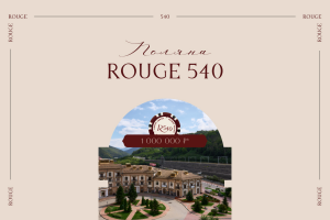 Лендинг на Тильде под розыгрыш от ROUGE 540