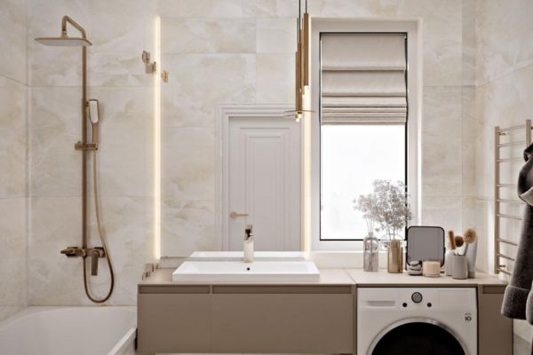 Дизайн проект ванной